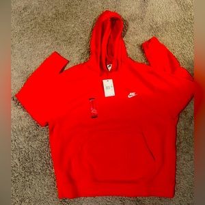 Red Nike Hoodie New with Tag Never been worn